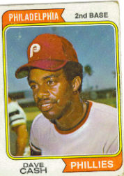 1974 Topps Baseball Cards      198     Dave Cash